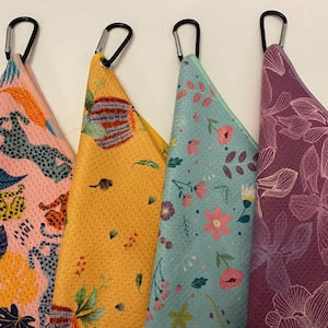 Ladies Golf Towel, Absorbent, Fast Drying, Golf Towel, Golf For Her, Sport Towel, Golf Gifts, Golf Accessories, Golf Women, Mothers Day Gift