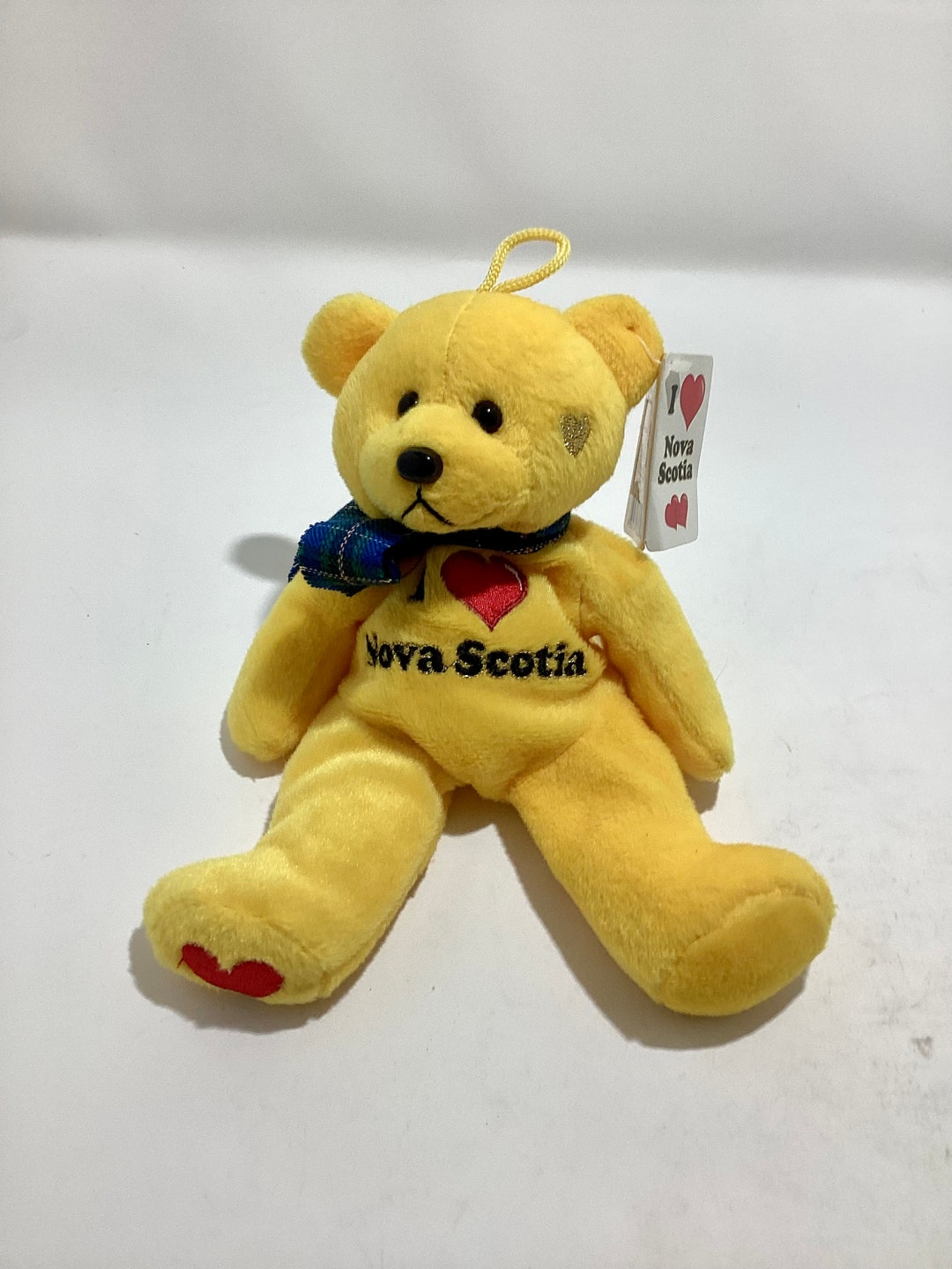 Vintage Teddy Bear Bean Bag I Love Nova Scotia John Hinde Etsy