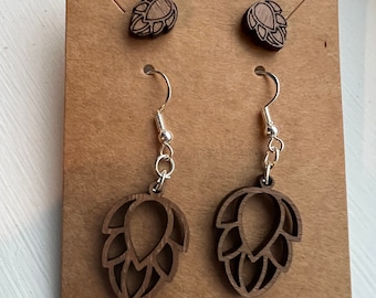 Ze voegden meer hop toe - Wood Earring Combo