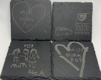 Kinderen maken onderzetters!