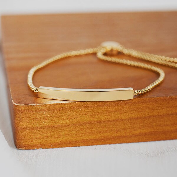 adjustable tie bracelet