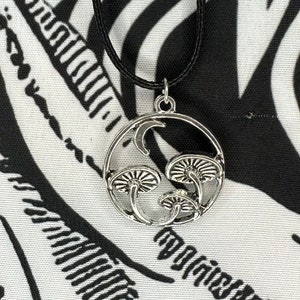 Mushroom Pendant Necklace