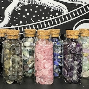 Crystal Chip Jars