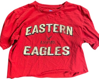 Eastern Washington Eagles CropT-shirt Vintage|Medium