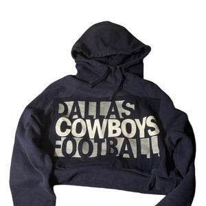 Dallas Cowboys  Crop Hoodie Vintage|NFL