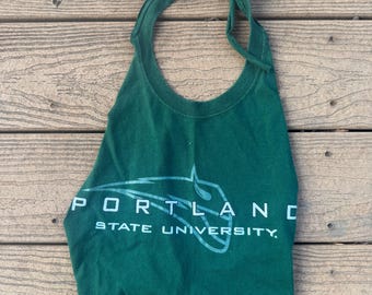 Portland State  vintage reworked halter top