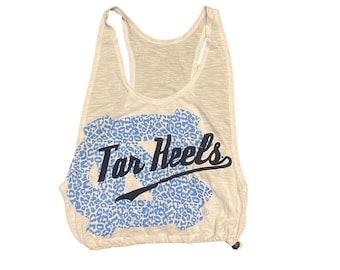 North Carolina Tar Heels Crop Tank Vintage