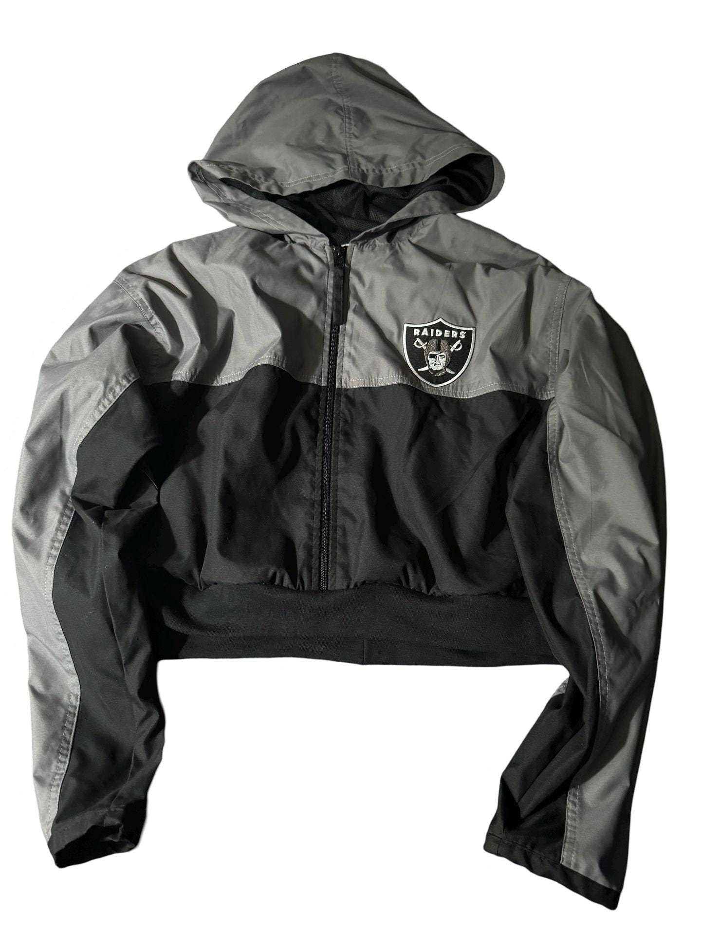 Raiders Windbreaker Jacket - Etsy