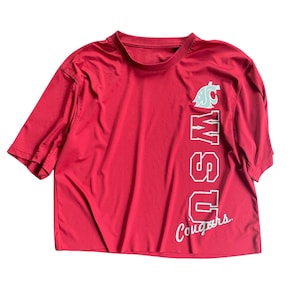 Washington State Crop Tee Vintage