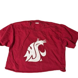 Washington State Crop Tee Vintage|medium