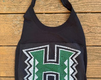University of Hawaii vintage reworked halter one size