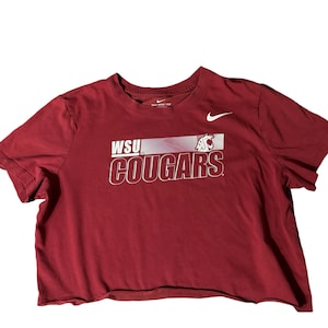 Washington State Crop Tee Vintage|Large