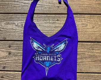 Charlotte Hornets Vintage Halter top small