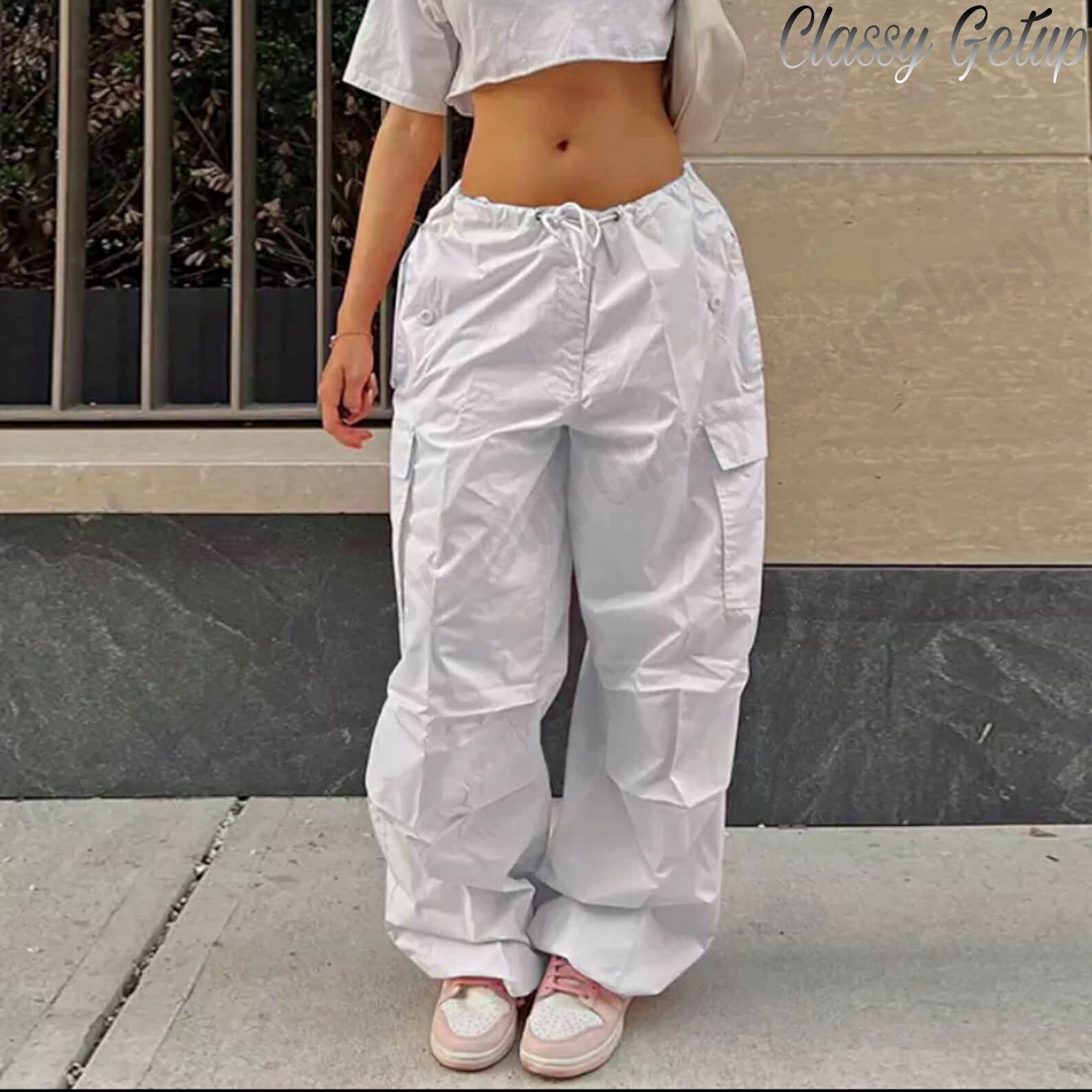 Drawstring Trousers - Etsy UK