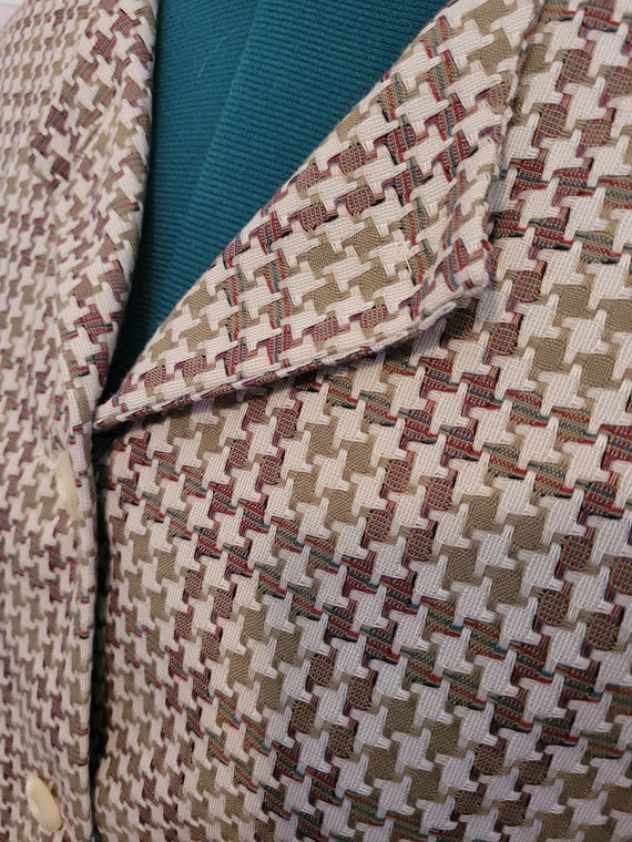 Houndstooth blazer - Gem