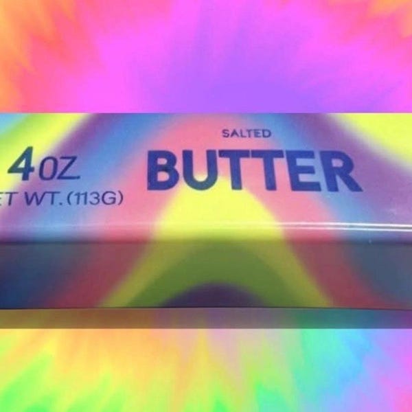 Rainbow Butter Squishy - Etsy
