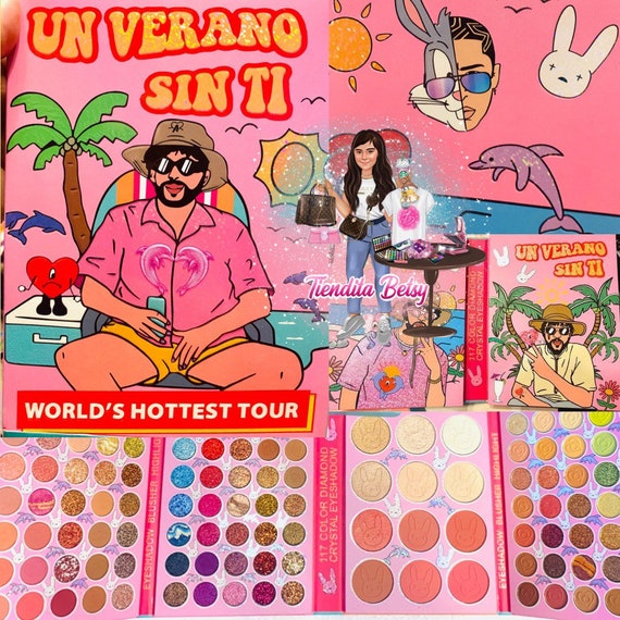 NEWEST Bad Bunny Un Verano Sin Ti El último Tour Makeup - Etsy NEWEST Bad Bunny Un Verano Sin Ti El último Tour Makeup - Etsy