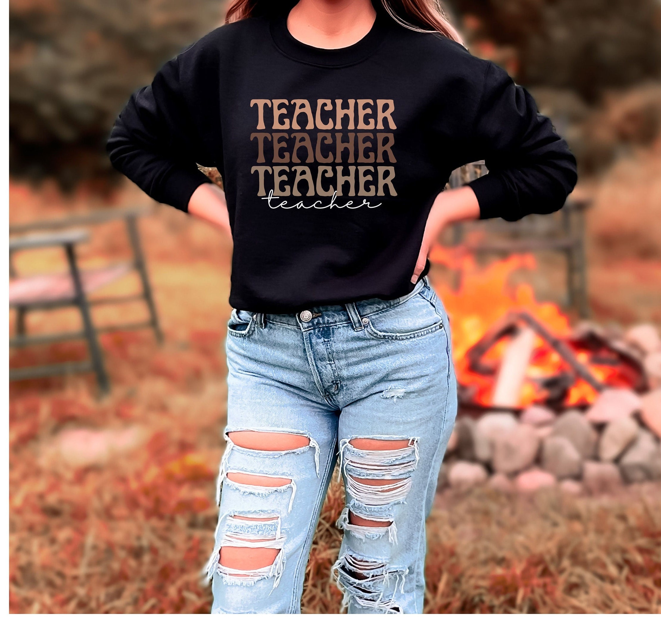Teacher Shirt Teacher Appreciation Gift Teacher Sweatshirt Etsy