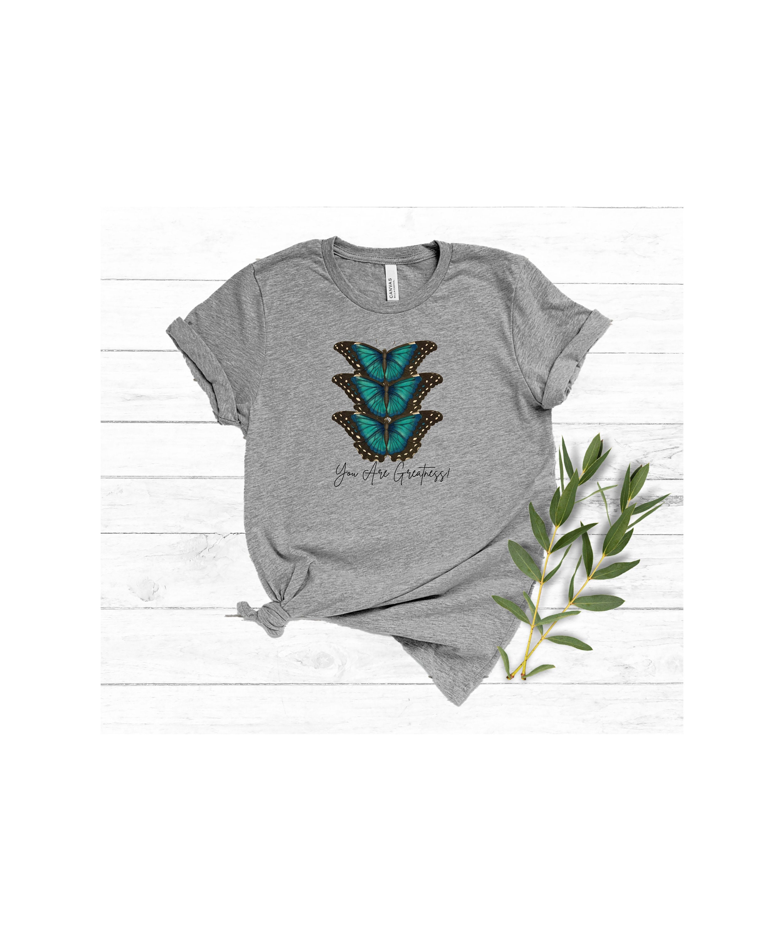 CD Butterfly Lover T-shirt White Red Cotton