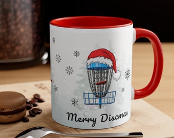 Disc Golf Mug, Merry Discmas Mug, Disc Golf Gift, Disc Golf Dad, Disc Golf Gifts, Disc Golf Shirt, Disc Golf Mug, Disc Golf Coffee Mug