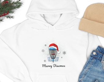 Disc Golf Merry Discmas Hoodie, Disc Golf Dad, Disc Golf Gifts, Disc Golf Hoodie, Disc Golf Tshirt, Disc Golf Christmas, Disc Golf Holiday