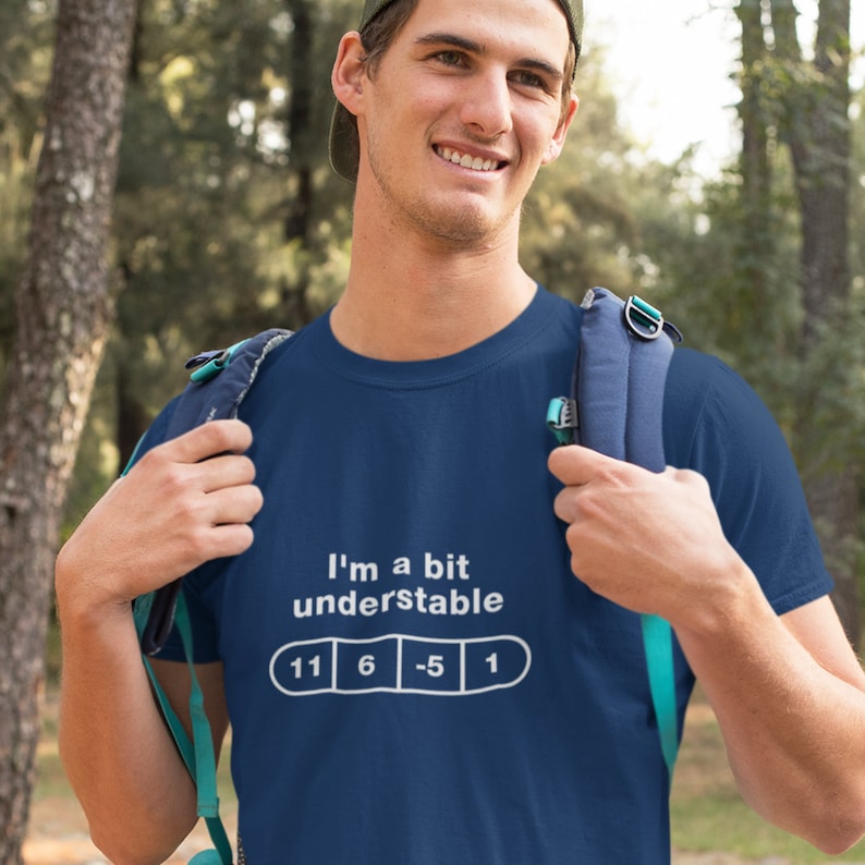Disc Golf Understable Numbers Shirt, Disc Golf Dad, Disc Golf Gifts, Disc Golf Dad Tee, Disc Golf Tee, Unisex T-Shirt, Gift for Him image 5