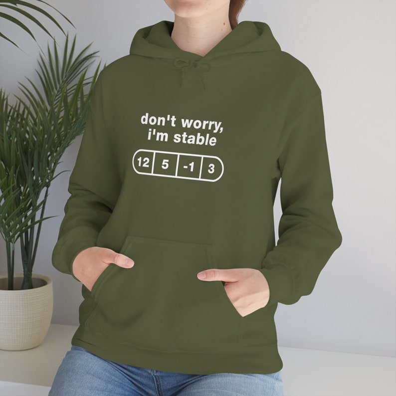 Disc Golf Hoodie I'm Stable, Disc Golf Hoodie, Disc Golf Dad, Disc Golf Gifts, Disc Golf Dad Tee, Disc Golf Tee, Unisex T-Shirt image 8