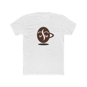 Funny Coffee Mug Face Tee, Coffee Lover Shirt, Coffee Gift, Unisex Graphic Tee, Coffee T-Shirt, Coffee Apparel