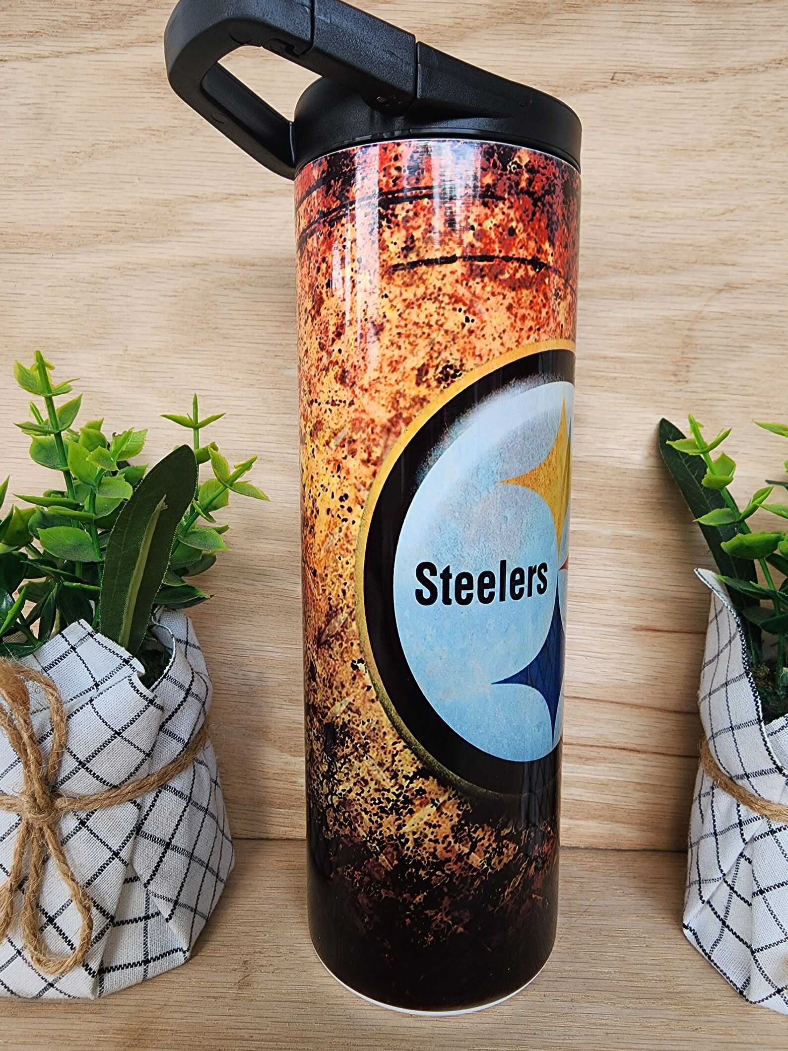 20oz Skinny Stainless Steel Tumbler With 2 Lids, Double Wall Insulated ...