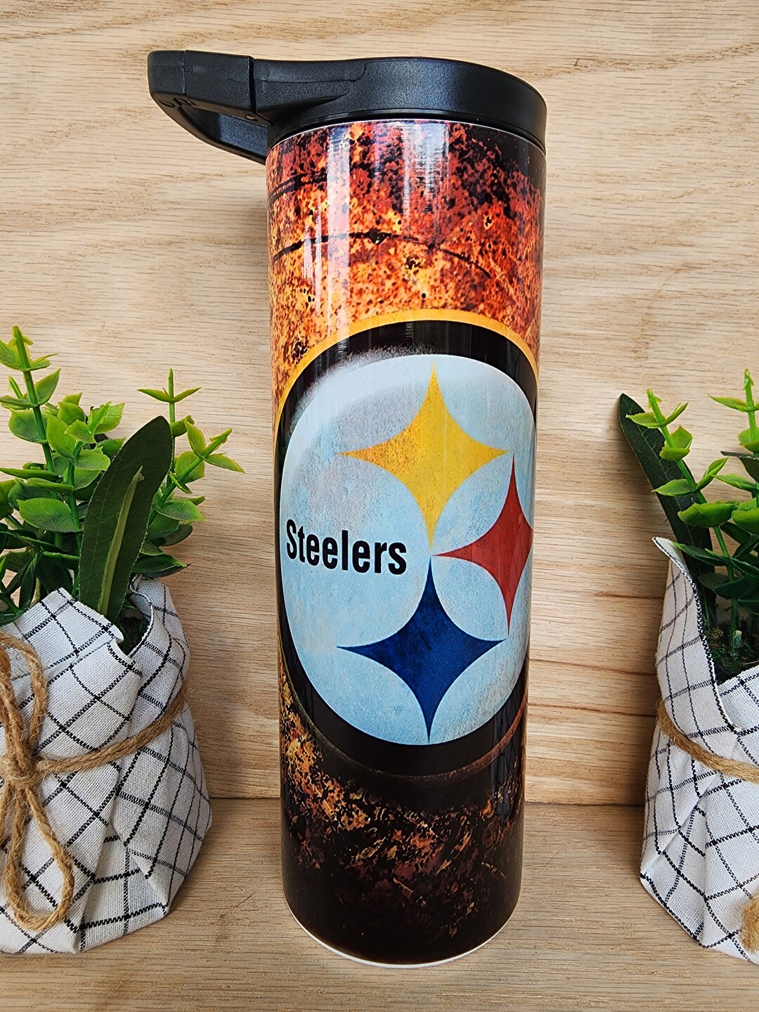 20oz Skinny Stainless Steel Tumbler With 2 Lids, Double Wall Insulated ...