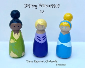 tiana peg doll