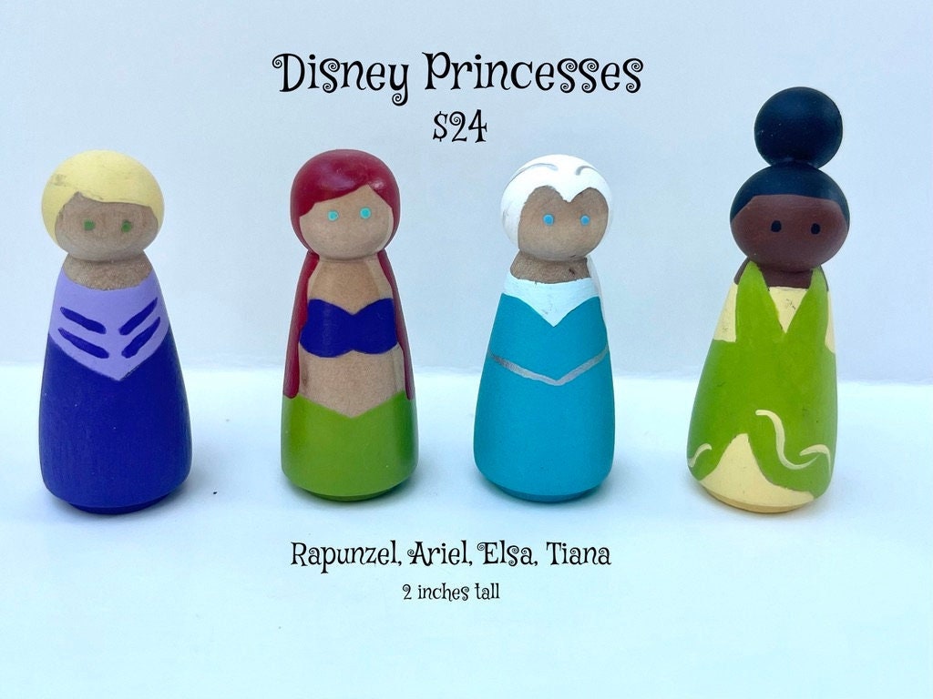 tiana peg doll