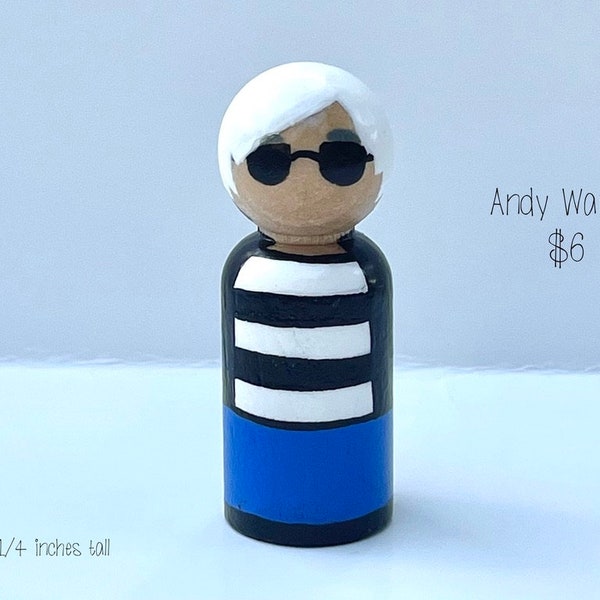 Andy Warhol Peg Doll