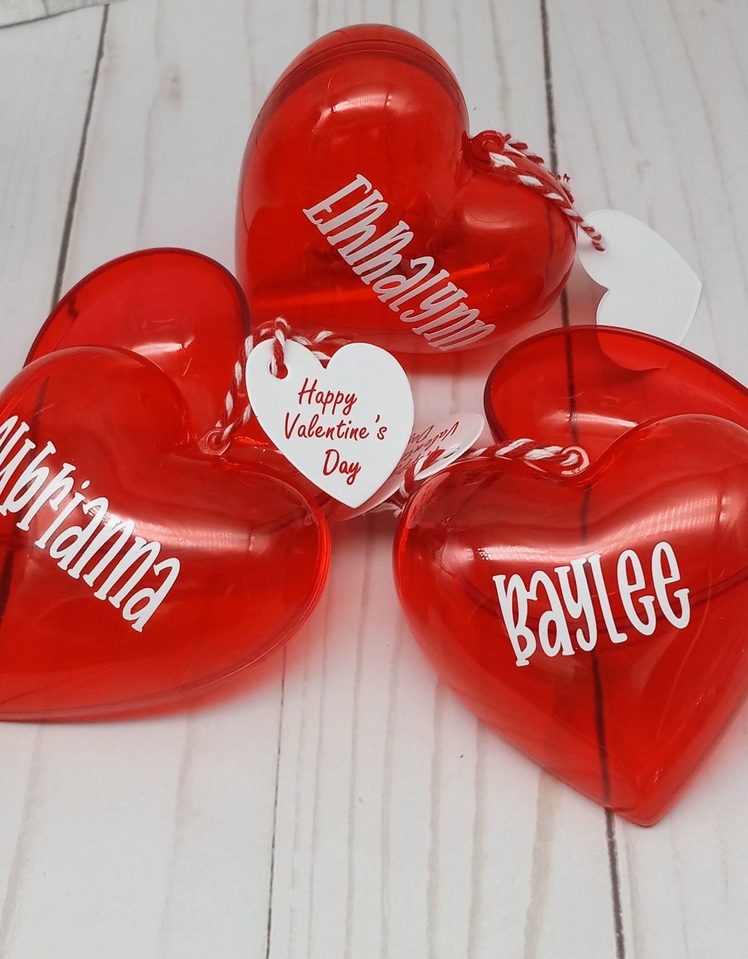 Gifts for Classroom, Under 3, Personalized Gift, Heart Shaped Candy