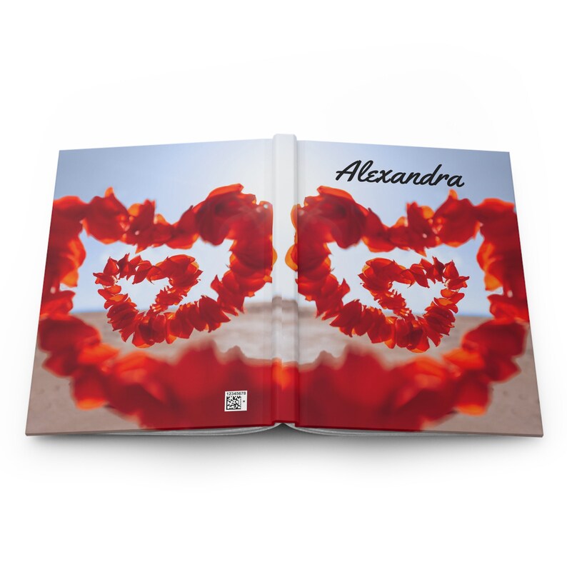 Custom Journal Personalized Journal Heart Notebook Writers Notebook