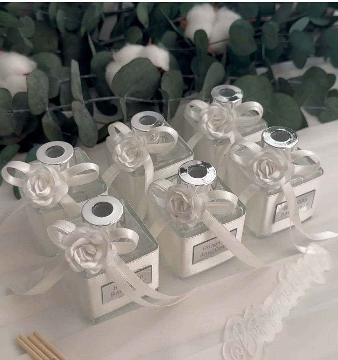 Reed Diffusers With Elegant Baby Blue Wrapping - Etsy