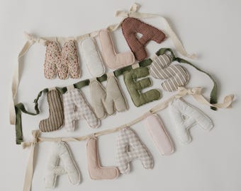 Hand Made Name Banners