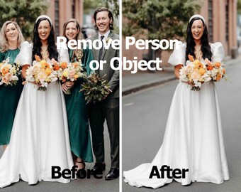 Photo Editing Service | Remove People & Objects (Digital File)