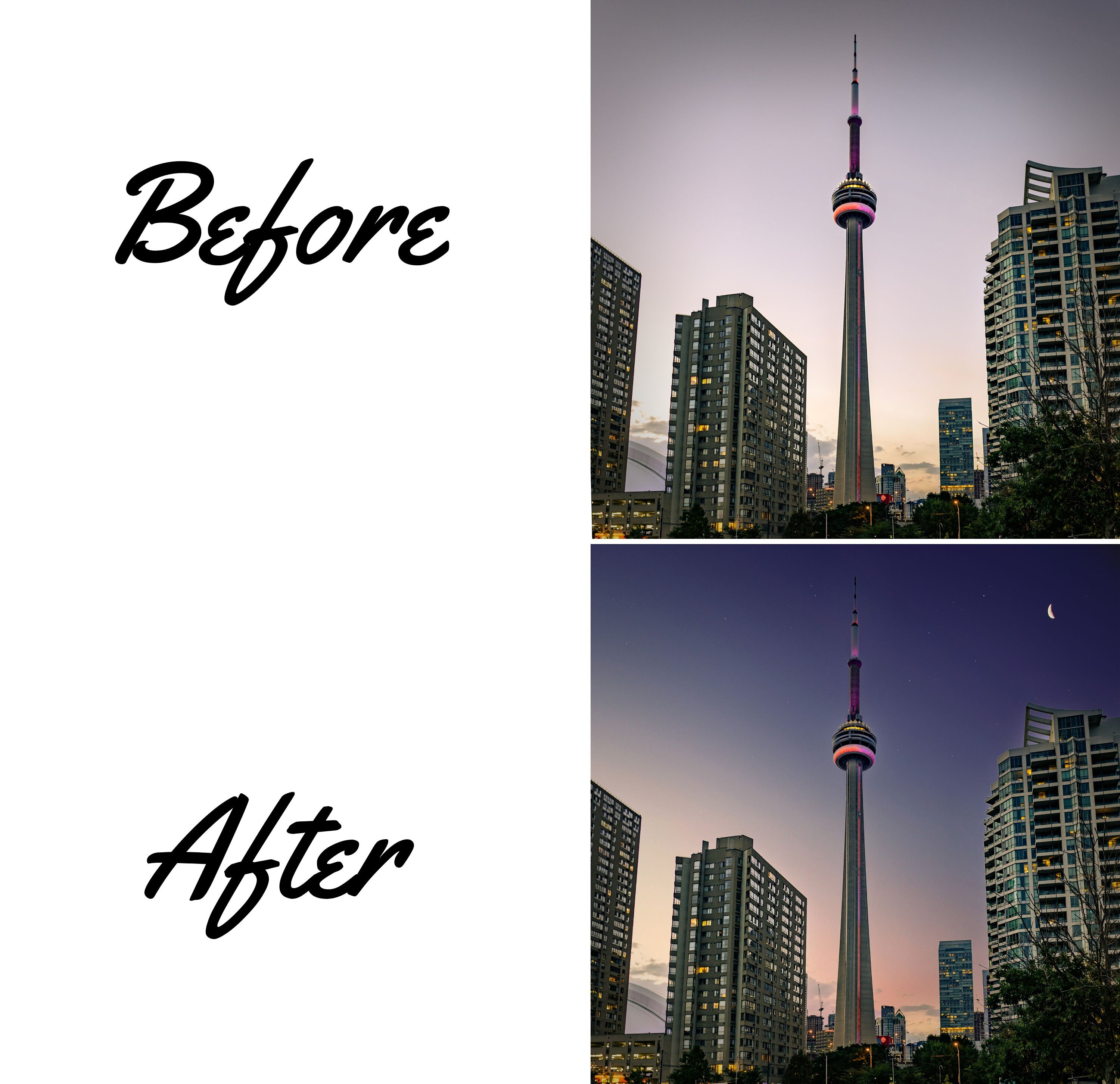 100 Beautiful Night Sky Overlays Starlight Etsy