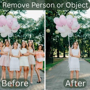 Ta bort person eller föremål | Professionell fotoredigering | Photoshop-tjänst | Retuschering av bröllopsfoton | Fixa dina foton snabbt