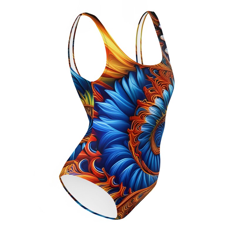 Emerald Tie Dye Onepiece Swimsuit Etsy