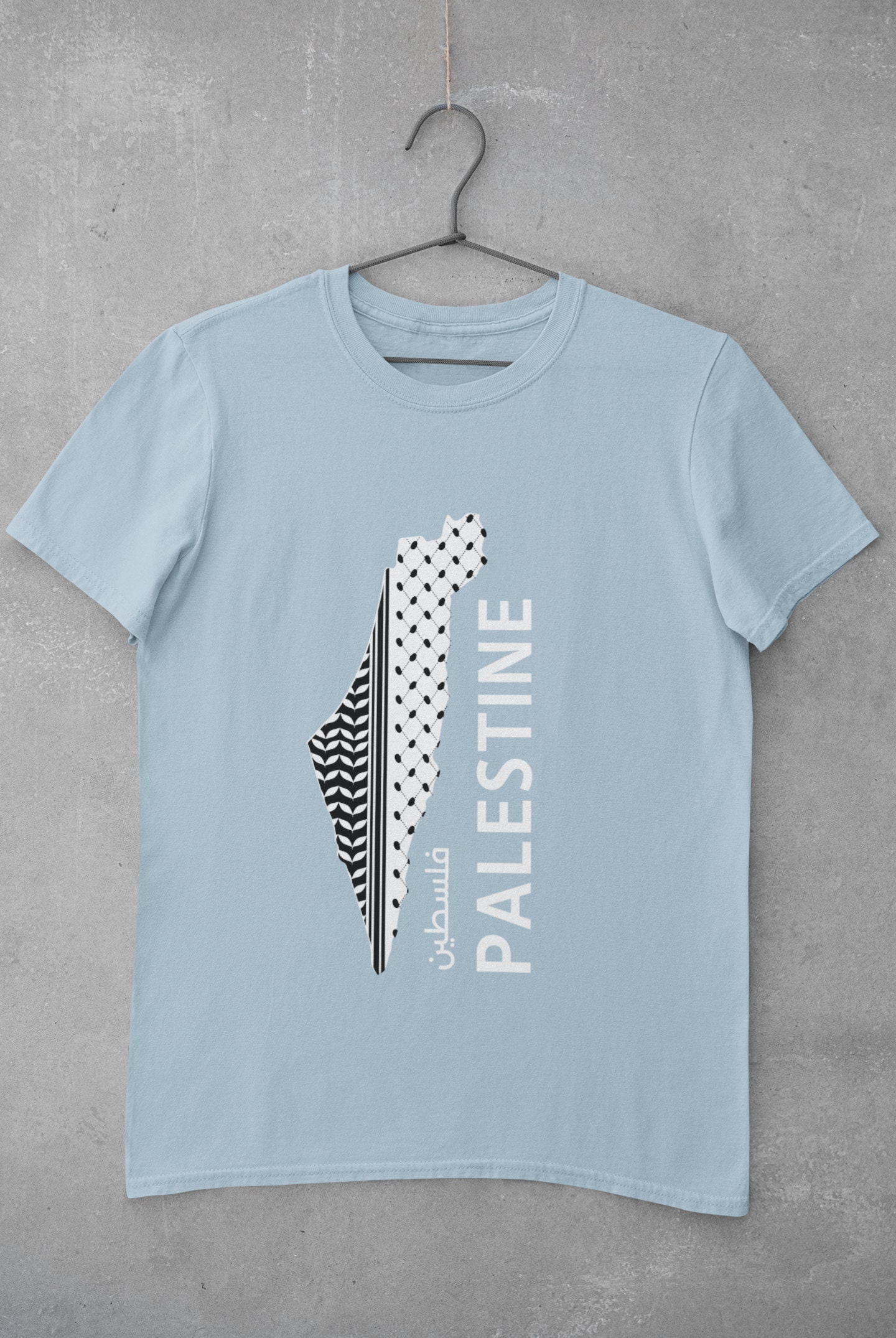 Palestine T-shirt Palestine Map - Etsy