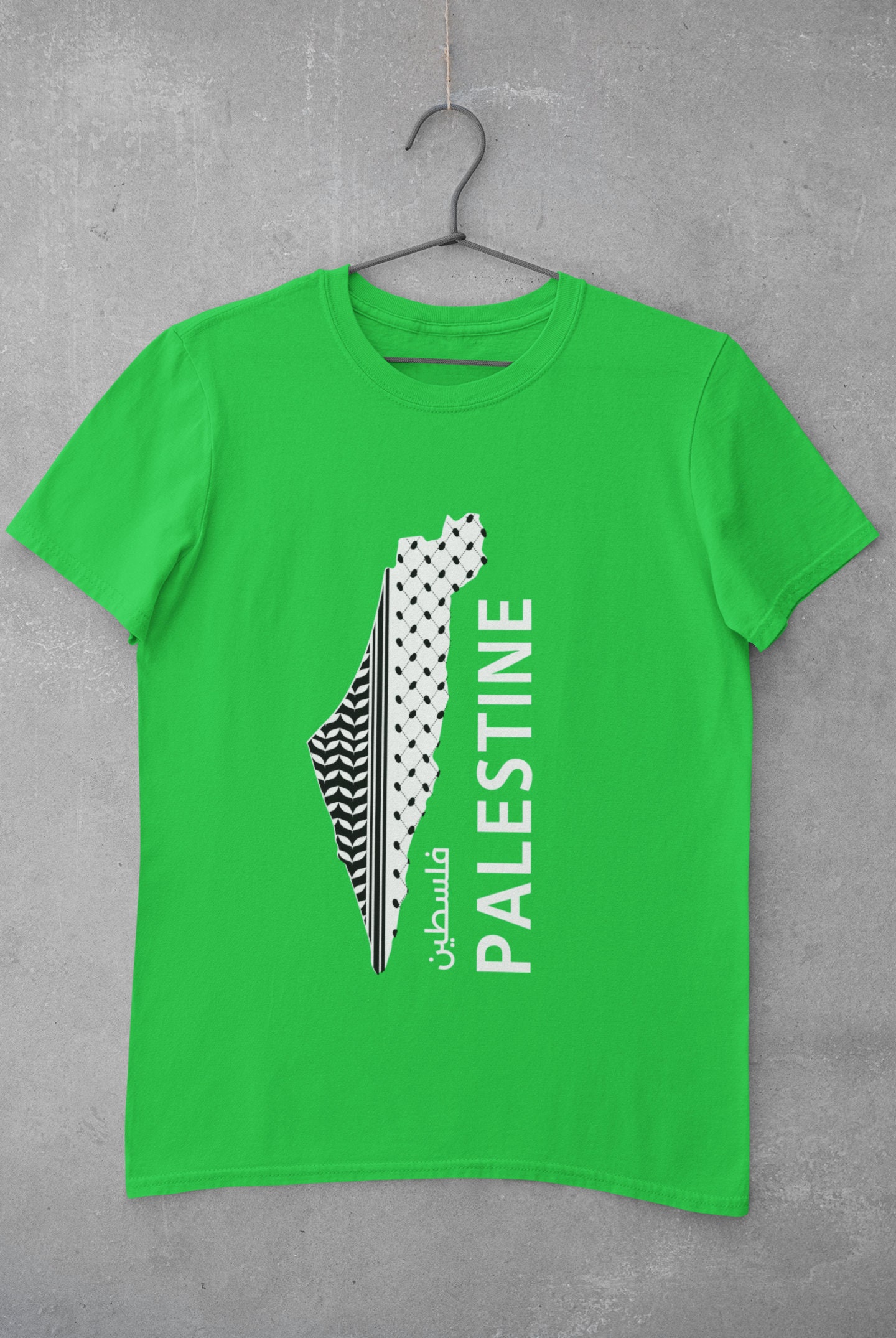 T Shirt Palestine Pour Hommes Et Femmes Engagés - Foto 3