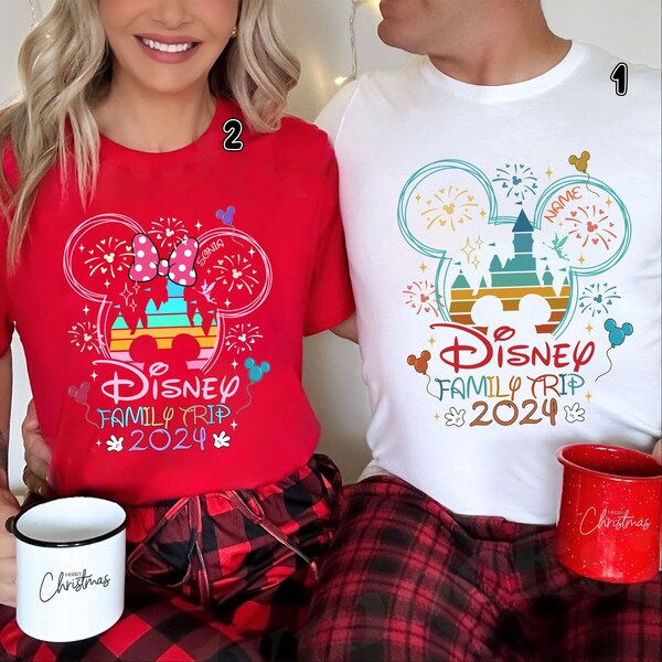 Disneyland Trip 2024 Shirt Disneytrip 2024 Family Shirts Etsy