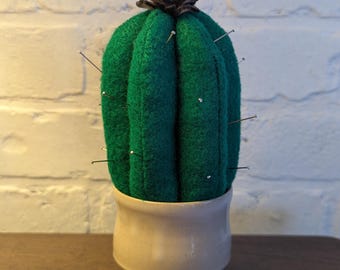 Cactus Sewing Pin Holder