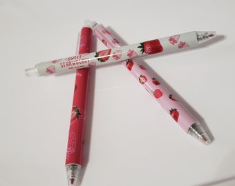 Strawberry Pen Set (3 pens included)