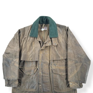 Vintage Filson Tin Cloth Packer Coat SZ 40 image 1