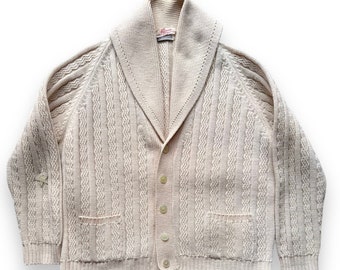 Vintage Ronetti Made in Italy Shawl Collar Cardigan SZ M | Vintage Cardigan Sweaters | Vintage Clothing Seattle