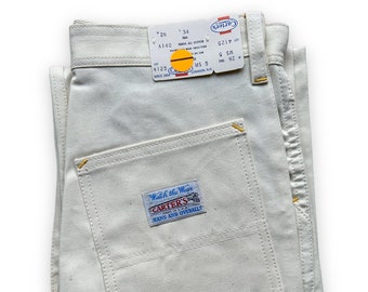 70's vintage carter's painter pants usa製 NOS Vintage Carter's Ecru Painters Pants W29T | Vintage
