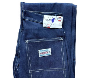 NOS Vintage Carter's Carpenter Jeans W28 L32 | Barn Owl Vintage Workwear Seattle